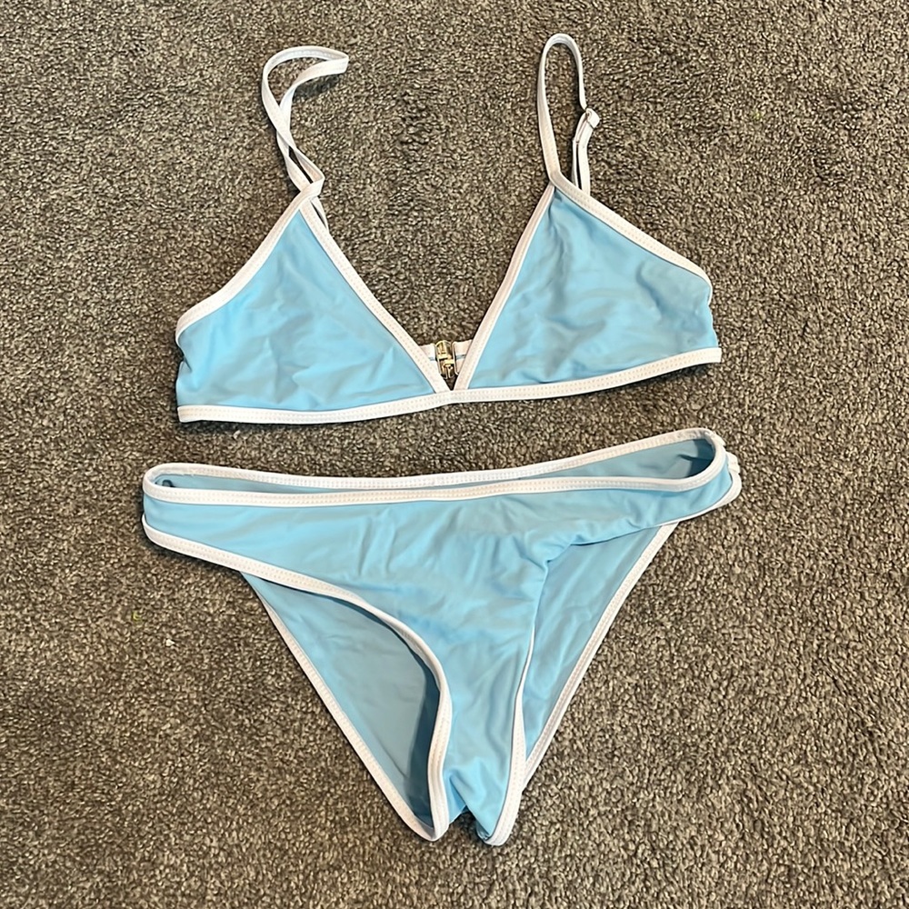 Baby Blue Bikini